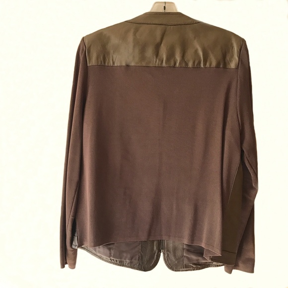 Peter Nygard Leather Jacket Size L - Picture 2 of 5